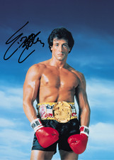 Rocky balboa signed for sale  BRAINTREE