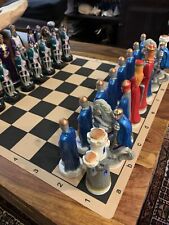 Schachspiel große figurenweis gebraucht kaufen  Markneukirchen