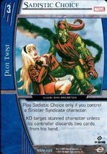 Sadistic choice foil usato  Italia