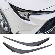 Farol dianteiro preto para Toyota Corolla Hatchback 2019-24 acabamento sobrancelhas pálpebras comprar usado  Enviando para Brazil