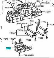 Tanque de combustível protetor genuíno 2010-2021 4Runner e Gx460 Toyota e Lexus 77606-60190 comprar usado  Enviando para Brazil