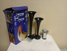 Kit de buzina de ar caminhão ou carro faltando conjunto de buzinas de ar, usado comprar usado  Enviando para Brazil
