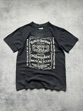 Usado, Camisa HARLEY DAVIDSON VINTAGE 1982 JACK DANIELS PONTO ÚNICO MOTOCICLISTA EUA MASCULINA ANOS 80 comprar usado  Enviando para Brazil