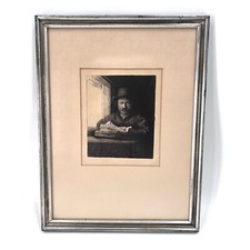 Rembrandt etching self for sale  Coral Springs