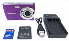 Cabo carregador de câmera Polaroid t1235 12MP bateria roxa TESTADO comprar usado  Enviando para Brazil