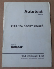 1968 autocar magazine for sale  NORTHWICH