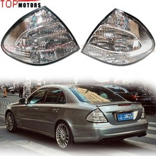 Luzes de seta traseiras de freio lente cristalina para 03-09 W211 E55/E320/E500 comprar usado  Enviando para Brazil