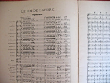 Partition orchestre piano d'occasion  Aurillac