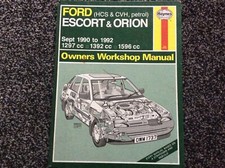 Haynes manual ford for sale  MARKET DRAYTON