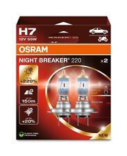 2x OSRAM H7 NIGHT BREAKER 220 (+220%) Lâmpadas para Faróis de Carro 477 PARCEIRO APROVADO comprar usado  Enviando para Brazil