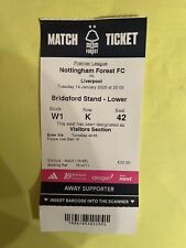 Nottingham forest liverpool for sale  WIGAN