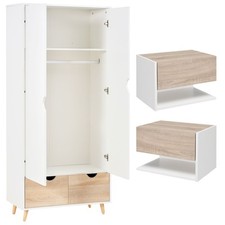 Homcom set armadio usato  Assago