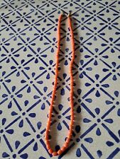 Collana corallo arancione usato  Palermo