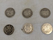 Victorian threepence coins for sale  BOGNOR REGIS