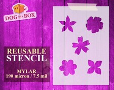 Stencil fiori. stencil usato  Pasian di Prato