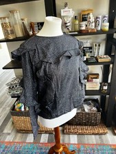 Topshop shimmer ruffle for sale  Las Vegas