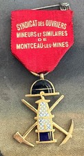 Medaille syndicat ouvriers d'occasion  Ajaccio-