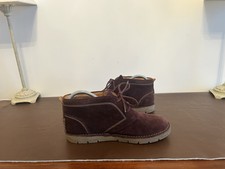 Clarks womens aubergine for sale  STOCKPORT