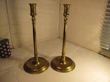 Pair brass candlesticks for sale  LOCHGILPHEAD