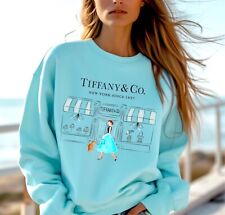 Sudadera Breakfast at Tiffany's Audrey Hepburn | Suéter Regalo Tiffany and Co segunda mano  Embacar hacia Argentina