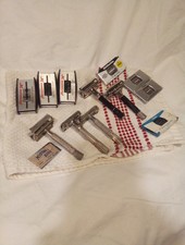Lote De Colección Navajas Gillette para Hombre Y Hojas Extra...P... segunda mano  Embacar hacia Mexico