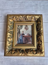 Gold gilded picture for sale  ABERGAVENNY