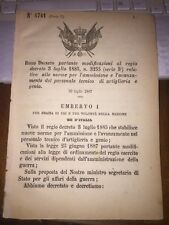Regio decreto mod usato  Ferrara