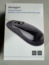 Presentador inalámbrico Kensington Expert con puntero láser verde y control de cursor segunda mano  Embacar hacia Mexico