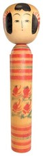 Sakunami kokeshi vintage usato  Spedire a Italy
