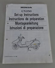 Montageanleitung / Set Up Manual Honda CN 250 Helix / MF 02 Stand 1988, usado comprar usado  Enviando para Brazil