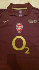 Arsenal shirt 2005 for sale  LONDON