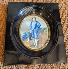 Ancienne peinture miniature d'occasion  Beaurepaire