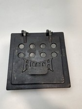 Lareira de ferro fundido chaminé limpa porta externa 8x8 cabana vintage Brasil OBE2604A, usado comprar usado  Enviando para Brazil