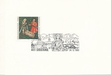 Weihnachten 1982 4411 Christkindl 24.12.1983 Österreich Klappkarte - G2 comprar usado  Enviando para Brazil