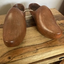 Vintage pair wooden for sale  BRIDGEND