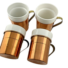Copper mugs ceramic for sale  Houma