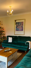 Bottle green velvet for sale  FRODSHAM
