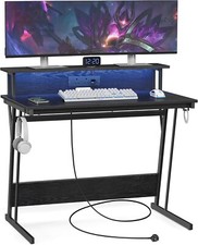 Vasagle gaming desk for sale  DUKINFIELD