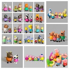 Usado, Figuras raras dos pais de Peppa Pig: gato, cabra, ovelha, zebra, panda, touro, pônei, raposa, lobo… comprar usado  Enviando para Brazil