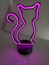 Luminária LED de néon para quarto luz noturna quarto infantil casa arte parede decoração presente comprar usado  Enviando para Brazil