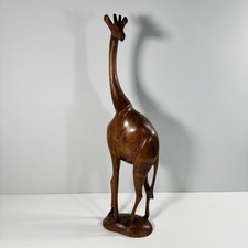 Tall wooden giraffe for sale  ROCHDALE
