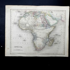 Antique hand coloured for sale  COLCHESTER