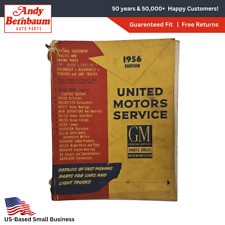 Catálogo de literatura de piezas de motor y chasis de servicio GM United Motors 1956. segunda mano  Embacar hacia Mexico