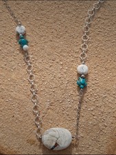 Collier pierre naturelle d'occasion  Ermont