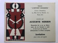 Auguste herbin lithographie d'occasion  Montrouge