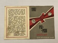 1967 tessera partito usato  Ancona