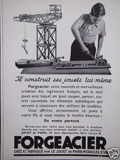 Publicité jouets forgeacier d'occasion  Longueil-Sainte-Marie
