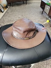 Jacaru leather hat for sale  BLACKPOOL