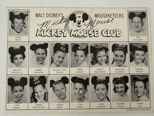 mickey mouse 1957 postcard for sale  Fresno