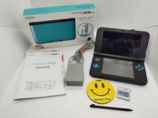 Console Nintendo 3ds LL XL azul turquesa preto Stylus NTSC-J japonês testado, usado comprar usado  Enviando para Brazil